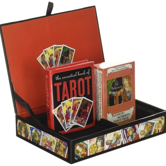 Tarot Cards and Book Set Hanson-Roberts deck beginning tarot - Picture 1 of 6